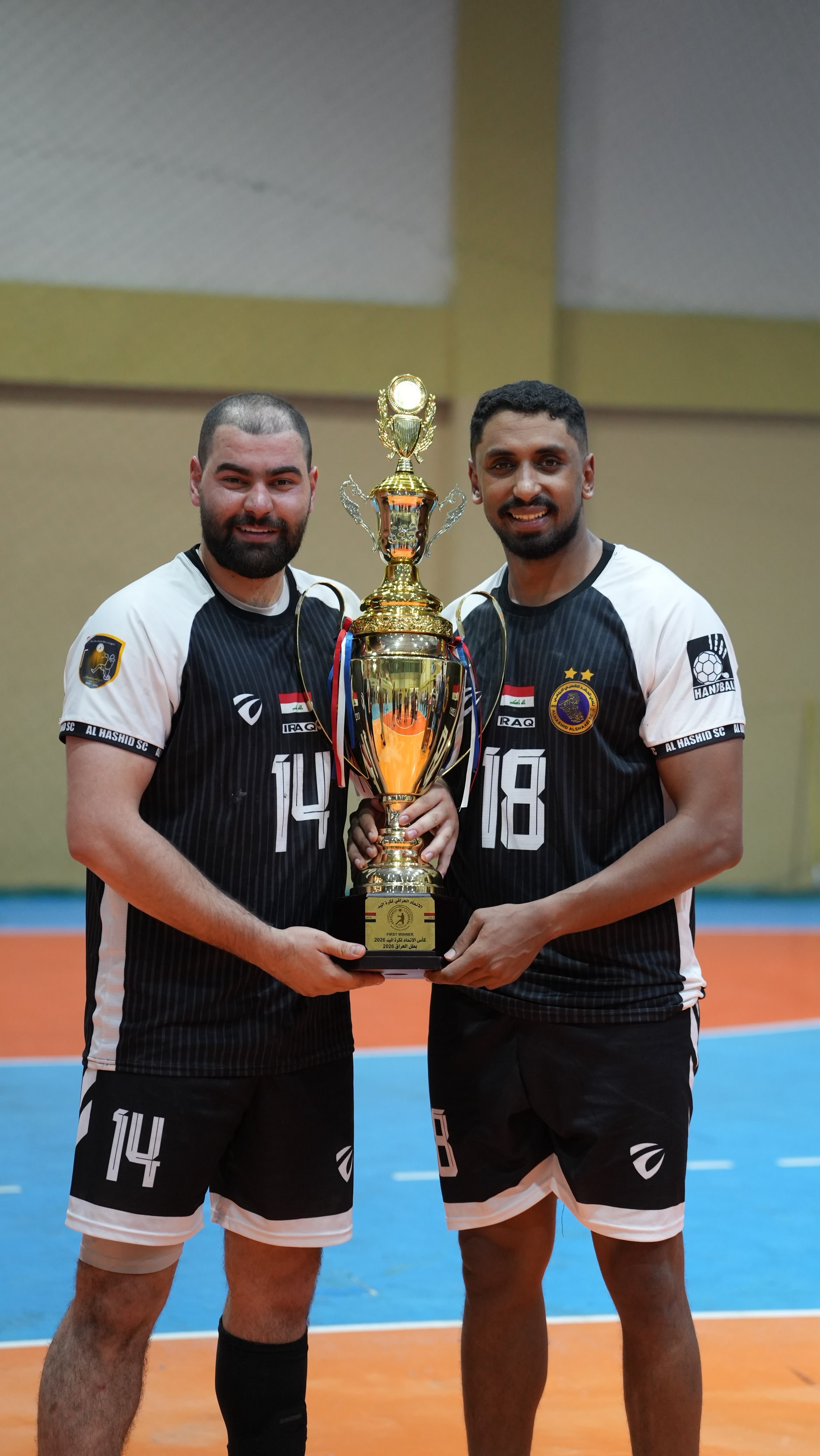 انتصار جديد ولقب جديد .. الحشد الشعبي يتوج بكأس الاتحاد لكرة اليد بعد انتصاره على الجيش - صورة 7